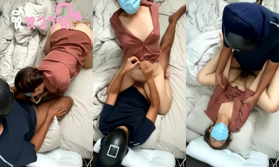 คลิปหลุด Onlyfans Natty_horny สาวหุ่นอวบน่าเย็ด โดนผัวจับเย็ดหีสดๆ แตกนอกเต็มตัว ครางเสียวลั่นห้อง