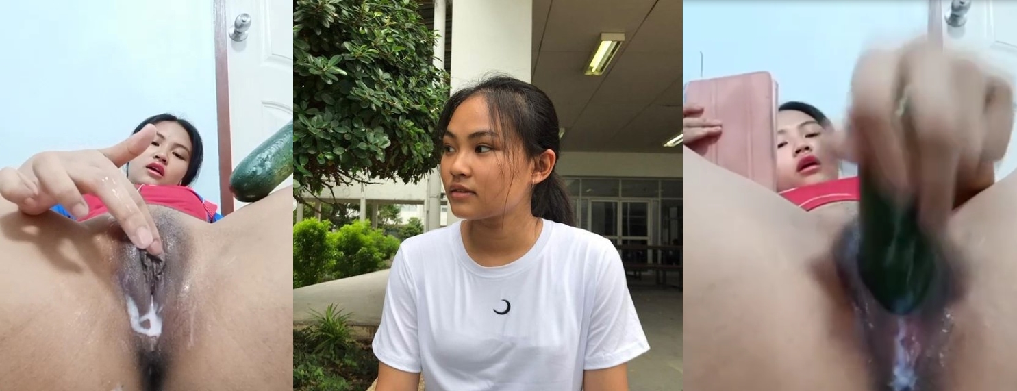 หลุดหีไทย น้องอาย เล่นเสียวกับแตงไทยแหวกหีแล้วแหย่สุดโค่นสงสัยเงี่ยนจัดหีแฉะสุดๆ