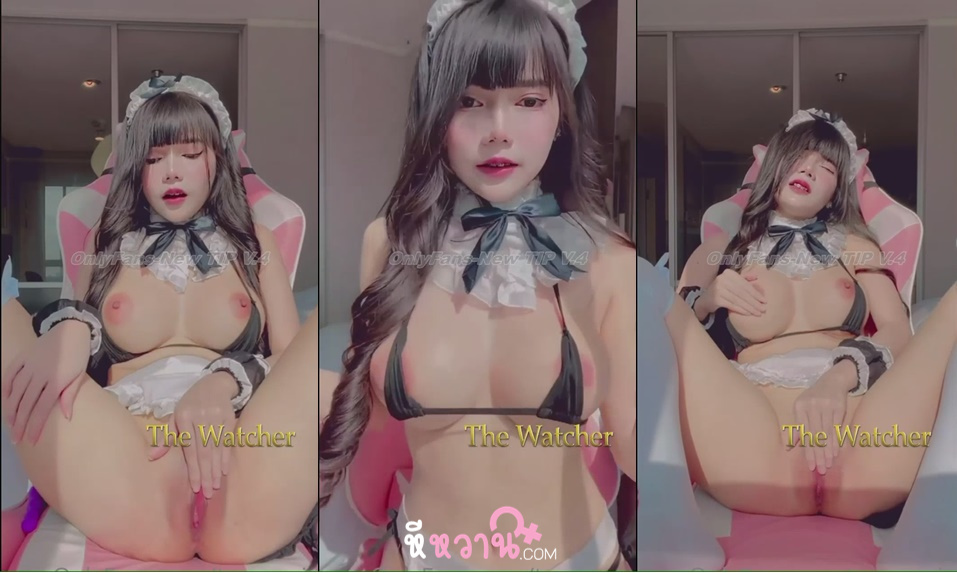 คลิปหลุด Onlyfans tangmoinin น้องแตงโม สาวหน้าสวยนมใหญ่หัวนมชมพู ตั้งกล้องเกี่ยวหีโชว์ เอาควยปลอมยัดรูหีเสียวๆ หีอมชมพูโครตน่าเลีย ช่วยตัวเองจนน้ำแตกในรูหี