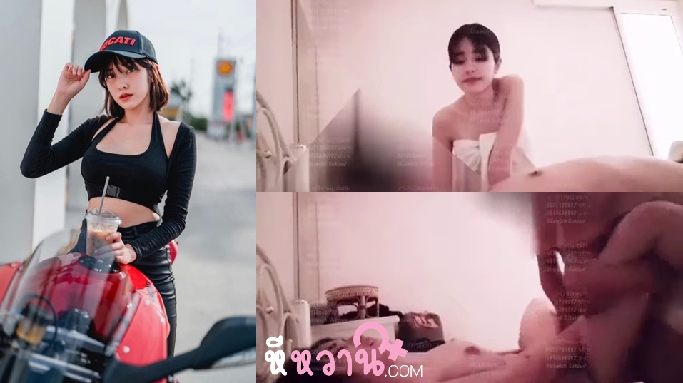 คลิปหลุดไทย สาวพริตตี้ โดนแอบถ่ายคาห้องเชือดสวยน่ารักชิบหายขับดูคาตี้ด้วยสงสัยขายหีจนรวยมีตังซื้อรถโคตรเด็ดเย็ดมันชิบหายเลย