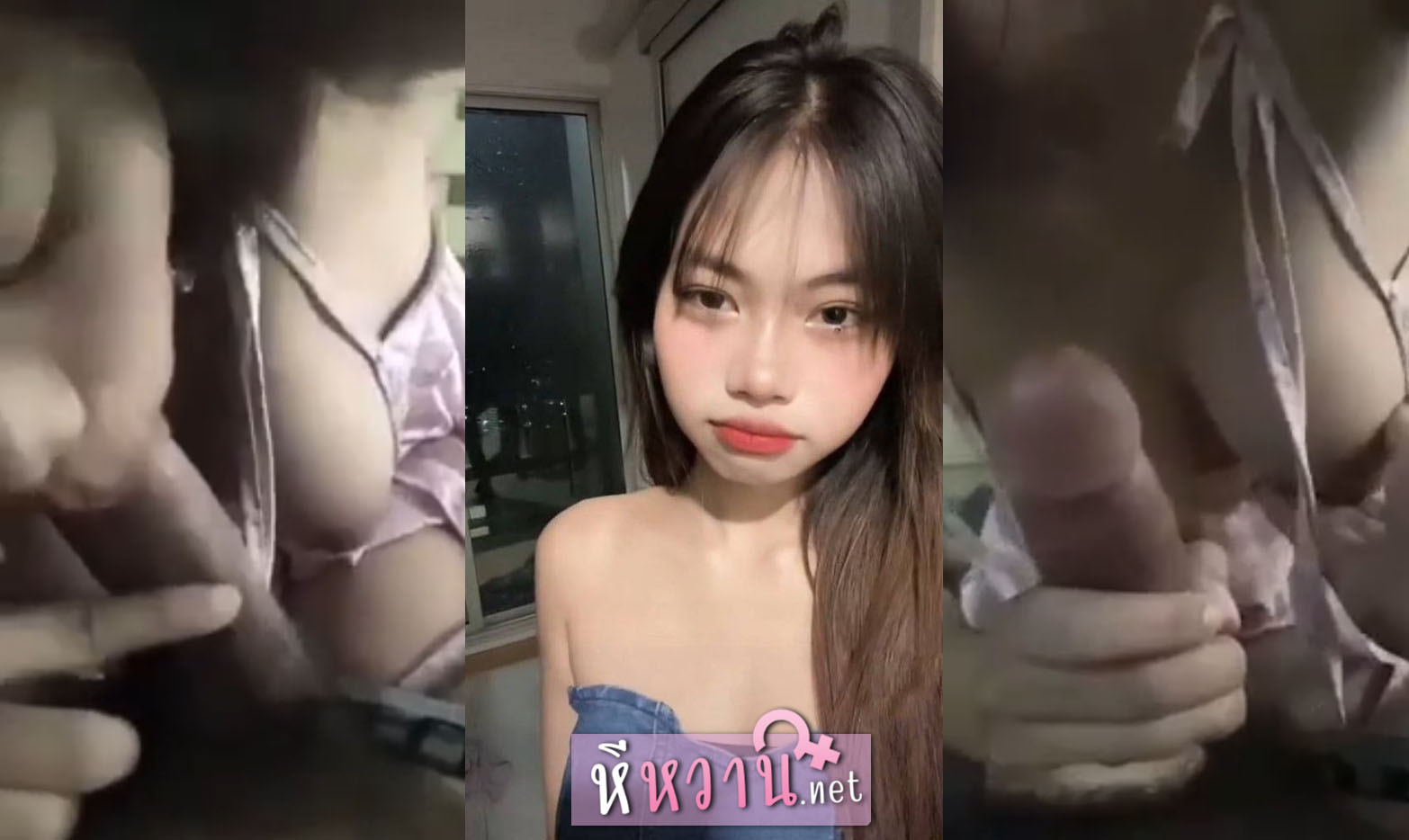 คลิปหลุดทางบ้านน้องเวฟวี่สาววัยรุ่นไทยหีสวย นมโคตรใหญ่ทำเอาเงี่ยนเลย วันนี้อารมณ์เปลี่ยวมาโม๊กควยผัวแต่เช้า ชักว่าวให้อยบ่างฟินก่อนโดนจับเย็ดหีตามระเบียบ xxx