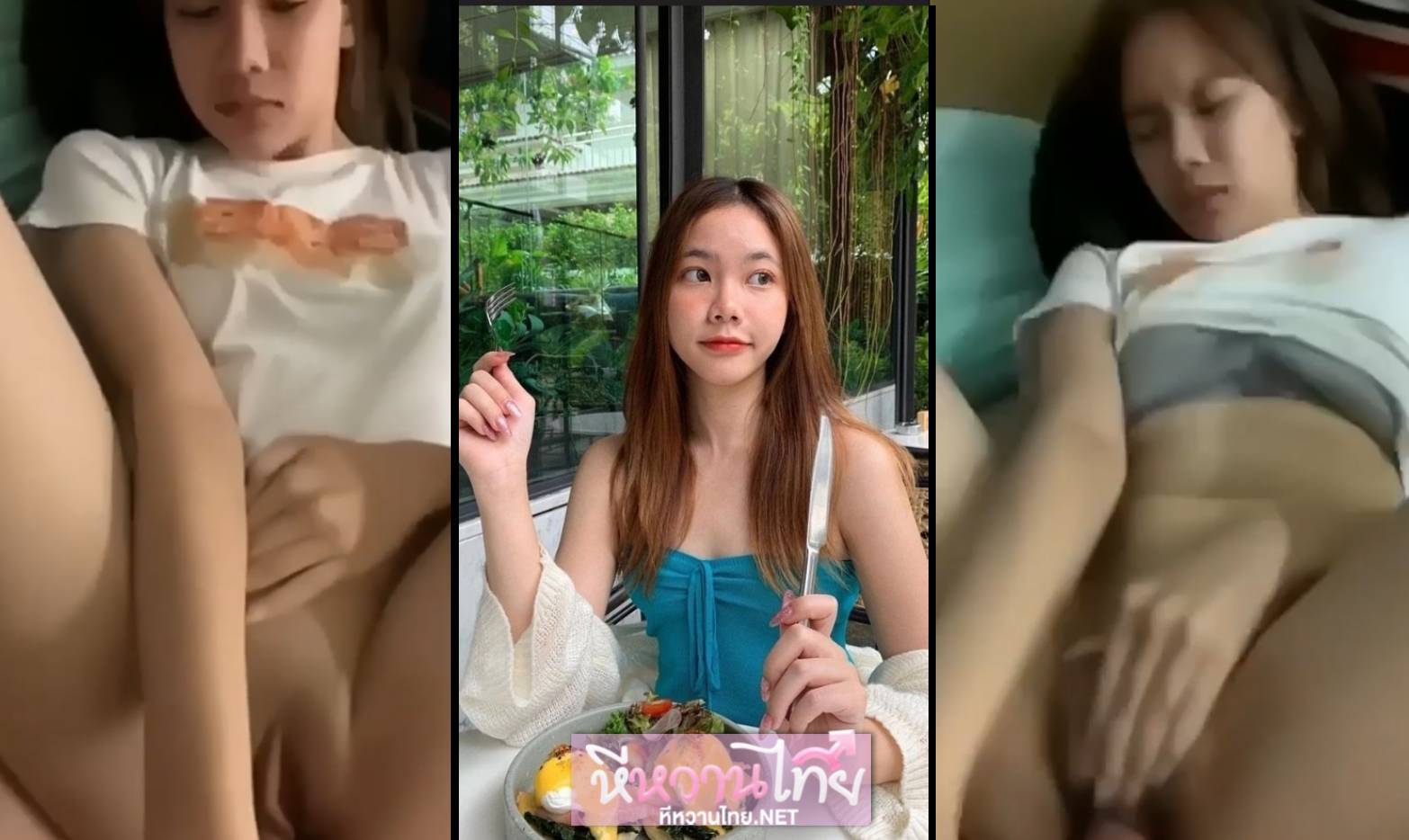 คลิปหลุดทางบ้าน น้องเกมส์ สาวน้อยวัยใสกำลังดังตอนนี้นมสวยน่าเย็ดสุดๆ ขึ้นขย่มควยอย่างพริ้วเสียวควยสุดๆลีลาการขึ้นขย่มแถมนมสวยมาก  xxx porn thai
